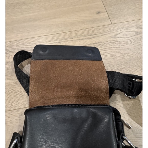 mont blanc purse flap bag reporter with flap Men's Messenger Leather - Picture 2 of 6